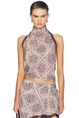 SIR. SIR. Mireli Halter Tie Top