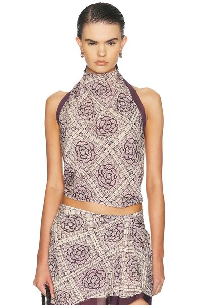 SIR. SIR. Mireli Halter Tie Top