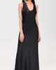 SIR. SIR. Montparnasse Silk Gown Black - 2