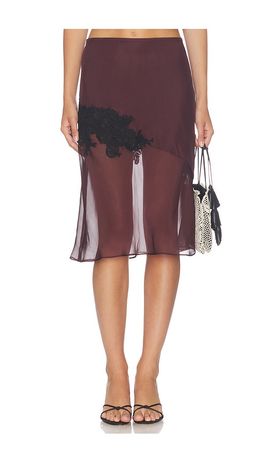 SIR. SIR. Noria Midi Skirt