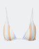 SIR SIR Pernille striped triangle bikini top - 1