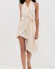 SIR. SIR. Pernille Wrap Halter Mini Dress Sommer Stripe - 2