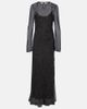 SIR SIR Polka-dot silk maxi dress - 1