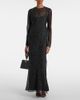 SIR SIR Polka-dot silk maxi dress - 2