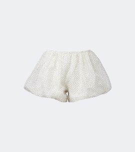 SIR SIR Polka-dot silk organza shorts