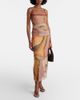 SIR SIR Printed mesh maxi skirt - 2