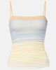 SIR SIR Printed mesh top - 1