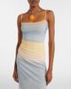 SIR SIR Printed mesh top - 2