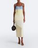 SIR SIR Printed ruched mesh maxi dress - 2