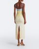SIR SIR Printed ruched mesh maxi dress - 5