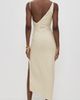 SIR. SIR. Raquel Midi Dress Wheat - 3