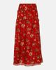 SIR SIR Reyes printed cotton and silk maxi skirt - 1