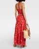 SIR SIR Reyes printed cotton and silk maxi skirt - 3