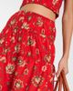 SIR SIR Reyes printed cotton and silk maxi skirt - 4