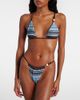SIR SIR Rioja beaded striped bikini top - 2