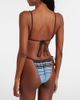 SIR SIR Rioja beaded striped bikini top - 3