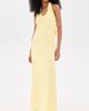 SIR. SIR. Rochelle Halter Maxi Dress Pale Yellow - 2