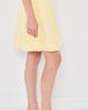 SIR. SIR. Rochelle Pintuck Midi Skirt Pale Yellow - 4