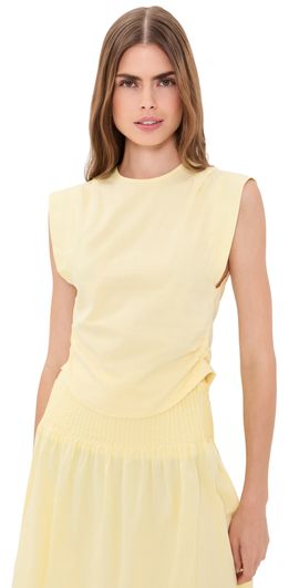 SIR. SIR. Rochelle Tie Back Top Pale Yellow