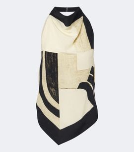 SIR SIR Sona printed silk top