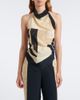 SIR SIR Sona printed silk top - 2