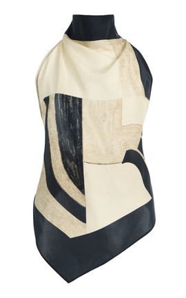SIR. SIR. Sona Silk Halter Tie Top
