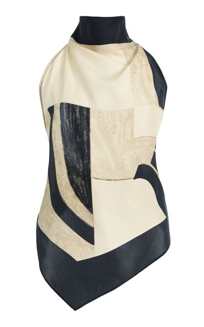 SIR. SIR. Sona Silk Halter Tie Top