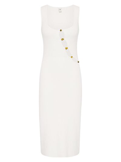 SIR. Women's Chiara Beaded Midi-Dress