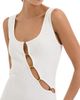 SIR. Women's Chiara Beaded Midi-Dress - 6