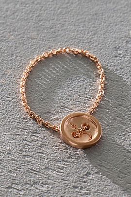 Sirciam Jewelry Sirciam Button Chain Ring
