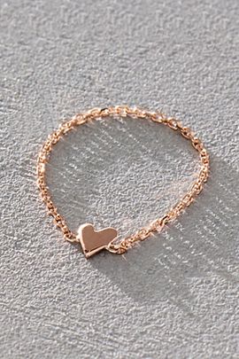 Sirciam Jewelry Sirciam Heart Chain Ring
