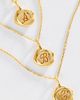 Sirciam Monogram Wax Stamp Necklace - 2