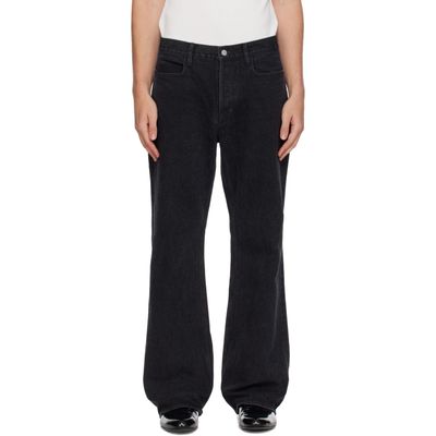 SIRE SIRE Black Bootcut Washed Denim Jeans