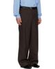 SIRE SIRE Brown Pinstripe Tailored Trousers - 2