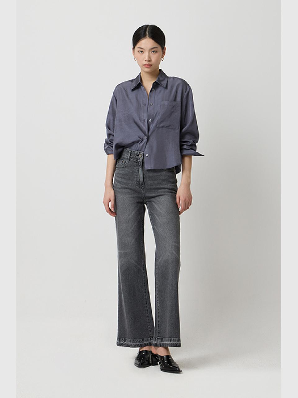 Sisley Juicy Crop Shirt (SAWS06511GR)