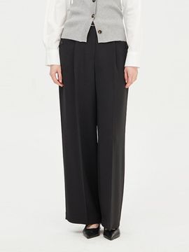 Sisley Line Bootcut Elastic Pants (SAPT80431BK)