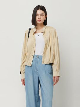 Sisley New Bianca Button-up Blouson Casual Jacket (SAJP31531BG)