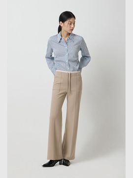 Sisley OB Contrast Waistband Banding Pants (SAPT10511BG)