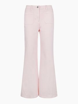 Sisley Out Pocket Bootcut Dying Denim Pants (SADP81531PK)