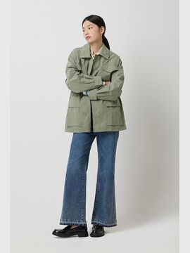 Sisley Out Pocket Military Field Jumper Jacket (SAJP80531KA)