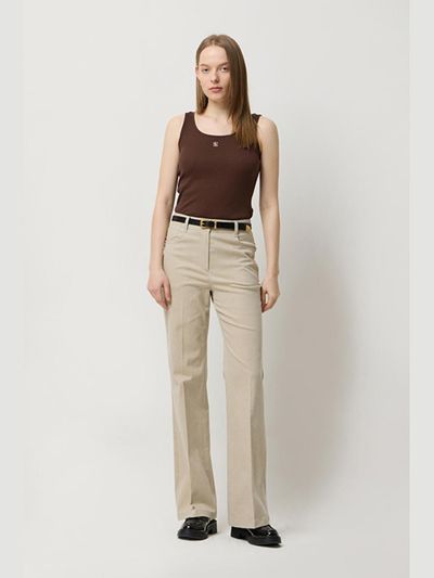 Sisley Rain Semi Boot-Cut Pants (SAPT34531BG)