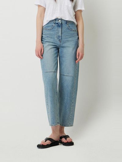 Sisley Side Slit Baggy Denim (SADP36531BL)