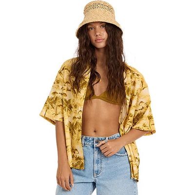 Sisstr Revolution Sisstr Revolution Distant Shores Ss Woven Top - Women's
