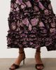 sister jane Dream Sister Jane Amythest jacquard cap sleeve drop wait tiered skirt maxi dress in pink floral - 4