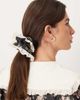 sister jane Sister Jane Eclipse delicate floral scrunchie in navy - 1