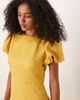 sister jane Sister Jane puff sleeve bubble hem maxi dress in spicy mustard-Yellow - 2