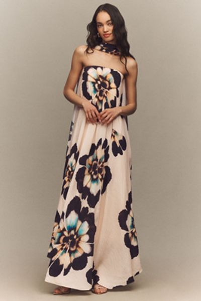 Sisters. Tessa Strapless Maxi Dress