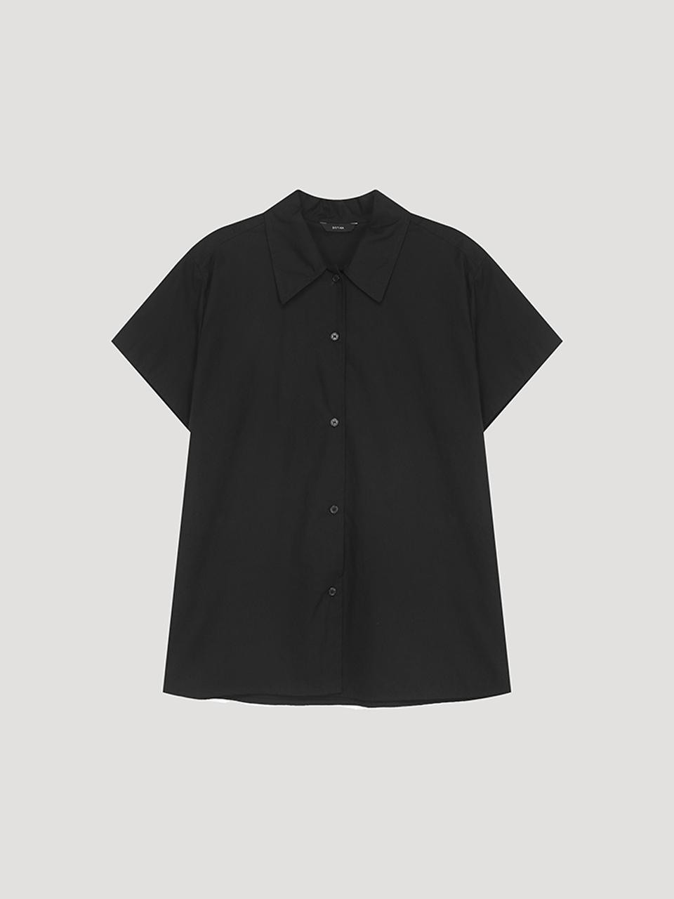 SISTINA Basic Collar Shirt (AWWSTP21070) [BK]