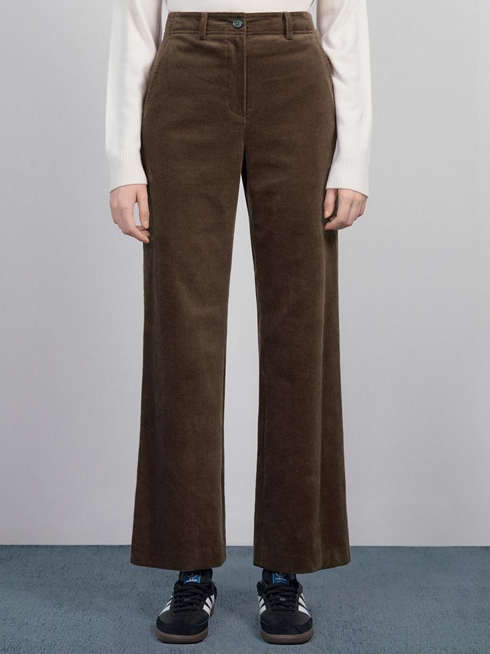 SISTINA Corduroy Bootcut Pants_AWWSLO41870