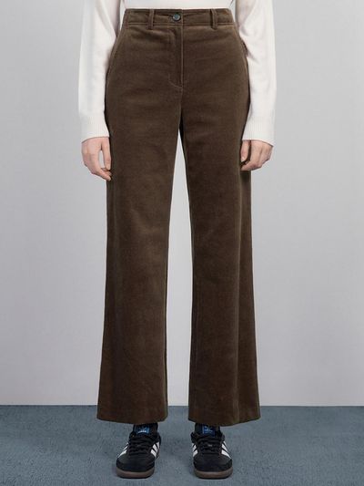 SISTINA Corduroy Bootcut Pants_AWWSLO41870
